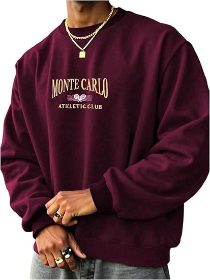 Men's letter graphic sweatshirt